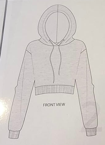 CROP HOODIE